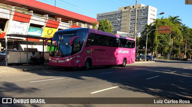 UTIL - União Transporte Interestadual de Luxo 7101 na cidade de Juiz de Fora, Minas Gerais, Brasil, por Luiz Carlos Rosa. ID da foto: 8683015.