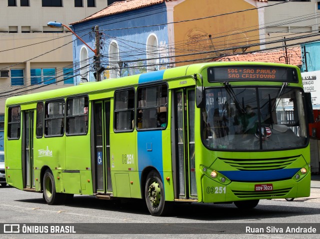 EMTRACOL - Empresa de Transportes Coletivos 03251 na cidade de Teresina, Piauí, Brasil, por Ruan Silva Andrade. ID da foto: 8682976.