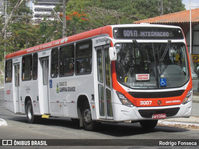 Consórcio Santa Verônica 3007 na cidade de Campina Grande, Paraíba, Brasil, por Rodrigo Fonseca. ID da foto: 8683255.