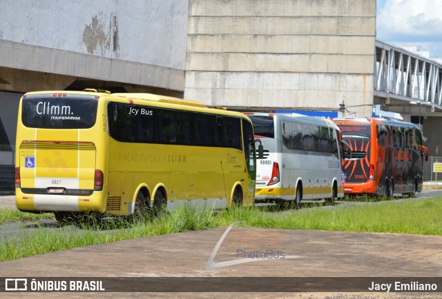 Viação Itapemirim 8827 na cidade de Campinas, São Paulo, Brasil, por Jacy Emiliano. Número da foto: #8683138.