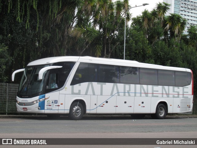 Auto Viação Catarinense 3345 na cidade de Curitiba, Paraná, Brasil, por Gabriel Michalski. ID da foto: 8686132.