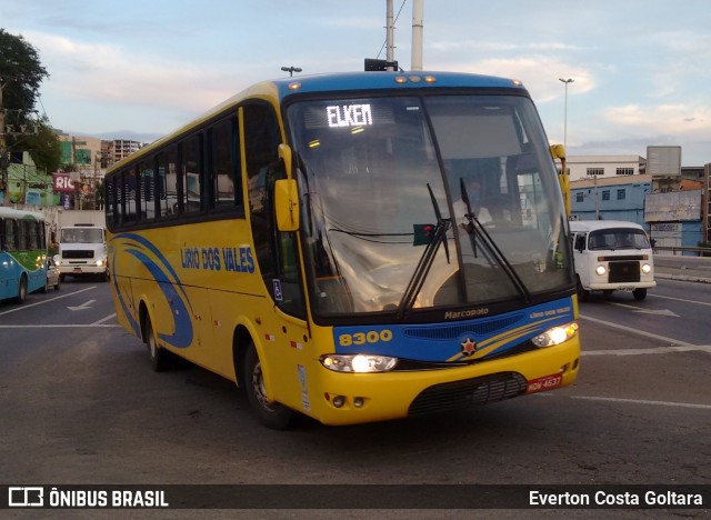 Viação Lírio dos Vales 8300 na cidade de Cariacica, Espírito Santo, Brasil, por Everton Costa Goltara. Número da foto: #8686481.