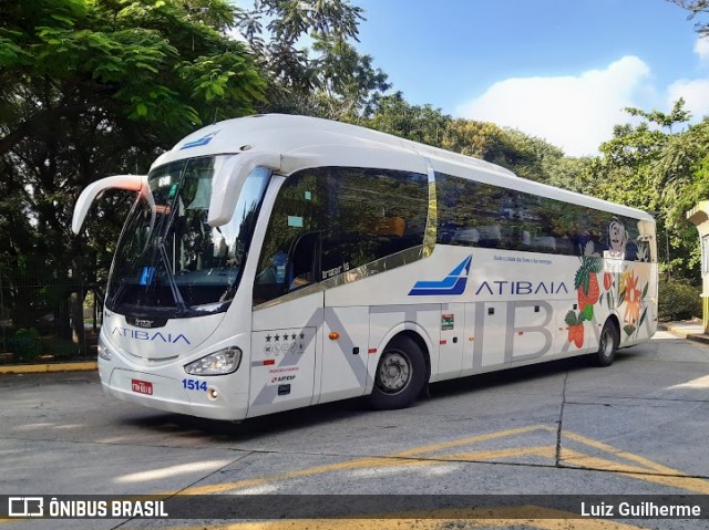 Viação Atibaia São Paulo 1514 na cidade de São Paulo, São Paulo, Brasil, por Luiz Guilherme. Número da foto: #8687540.