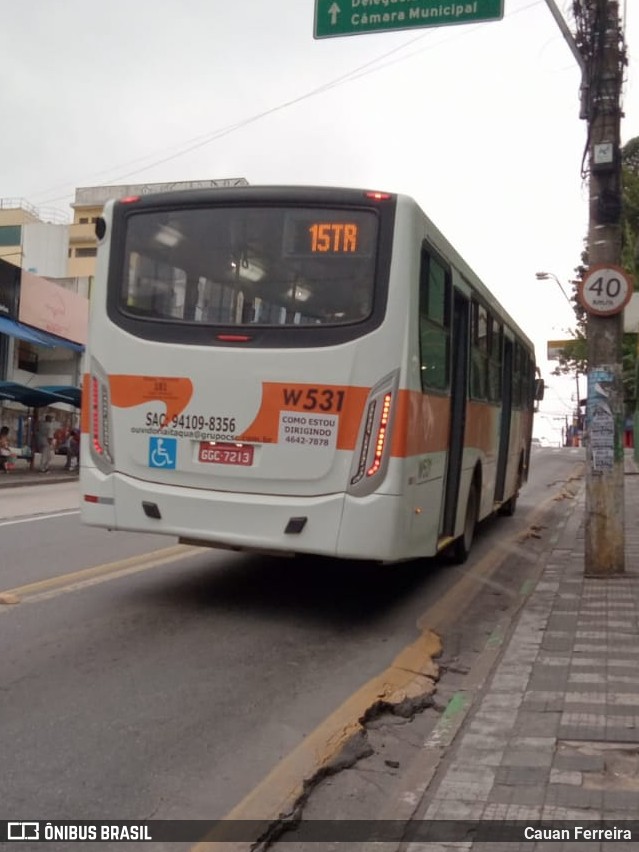 Expresso Planalto - Itaquaquecetuba W531 na cidade de Itaquaquecetuba, São Paulo, Brasil, por Cauan Ferreira. ID da foto: 8685284.