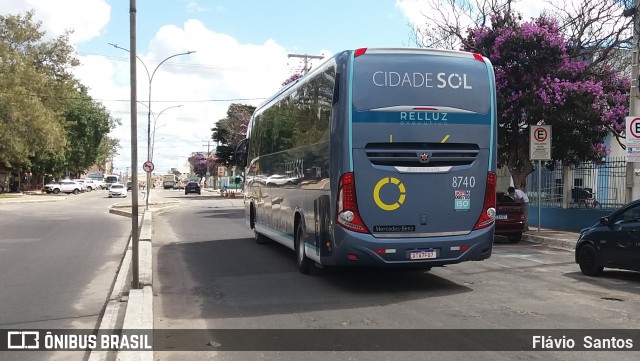 Viação Cidade Sol 8740 na cidade de Vitória da Conquista, Bahia, Brasil, por Flávio  Santos. Número da foto: #8684782.