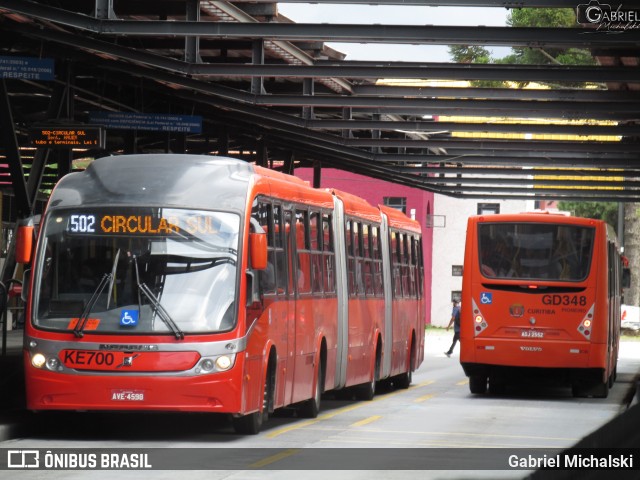 Viação Tamandaré KE700 na cidade de Curitiba, Paraná, Brasil, por Gabriel Michalski. ID da foto: 8686159.