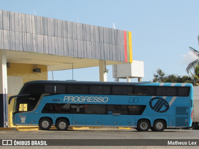 Auto Viação Progresso 6059 na cidade de Caruaru, Pernambuco, Brasil, por Matheus Lex. Número da foto: #8684964.