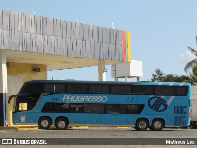 Auto Viação Progresso 6059 na cidade de Caruaru, Pernambuco, Brasil, por Matheus Lex. ID da foto: 8684964.