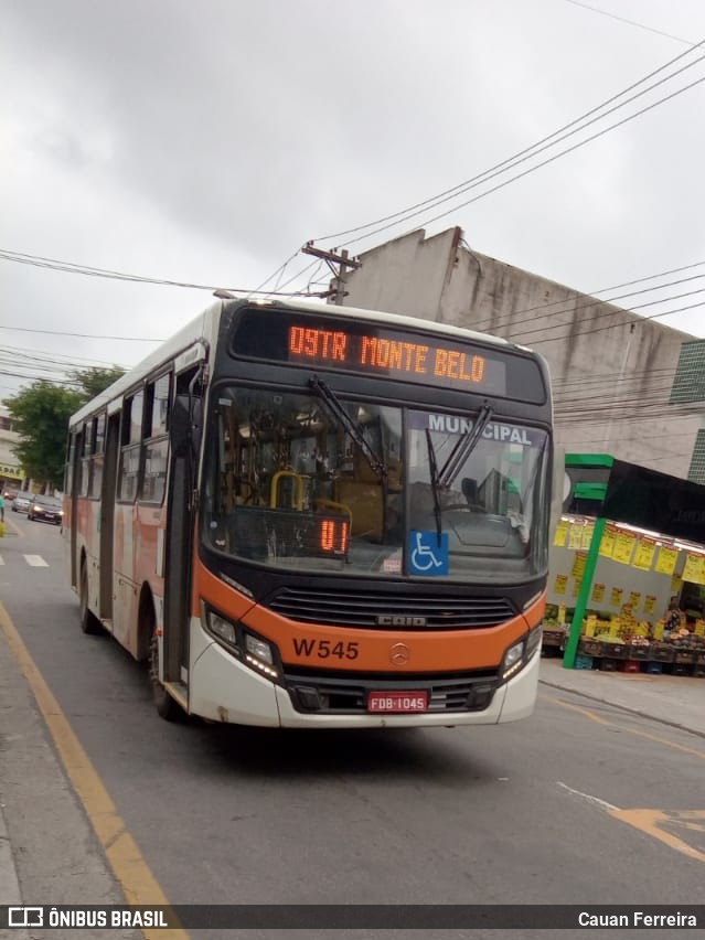 Expresso Planalto - Itaquaquecetuba W545 na cidade de Itaquaquecetuba, São Paulo, Brasil, por Cauan Ferreira. Número da foto: #8685282.