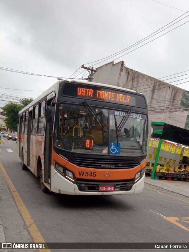 Expresso Planalto - Itaquaquecetuba W545 na cidade de Itaquaquecetuba, São Paulo, Brasil, por Cauan Ferreira. ID da foto: 8685282.