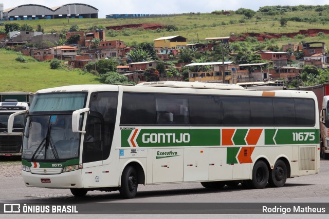 Empresa Gontijo de Transportes 11675 na cidade de João Monlevade, Minas Gerais, Brasil, por Rodrigo Matheus. Número da foto: #8687525.