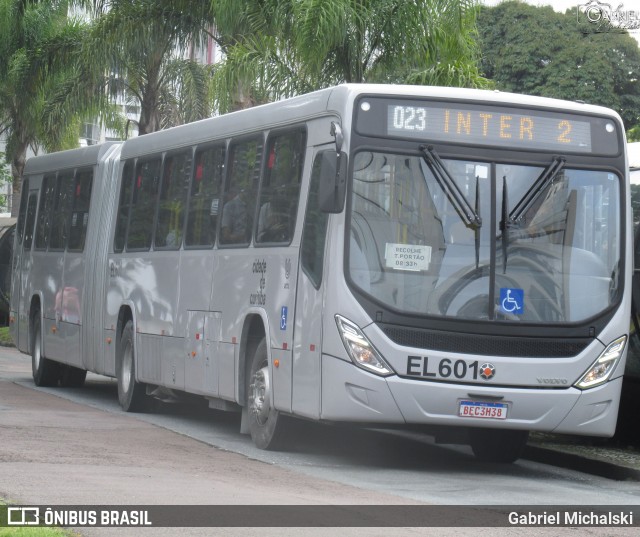 Auto Viação São José dos Pinhais EL601 na cidade de Curitiba, Paraná, Brasil, por Gabriel Michalski. ID da foto: 8686082.