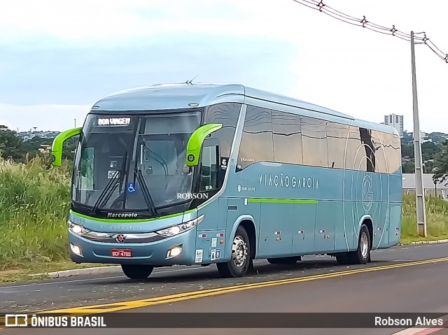 Viação Garcia 8155 na cidade de Paranavaí, Paraná, Brasil, por Robson Alves. ID da foto: 8687206.