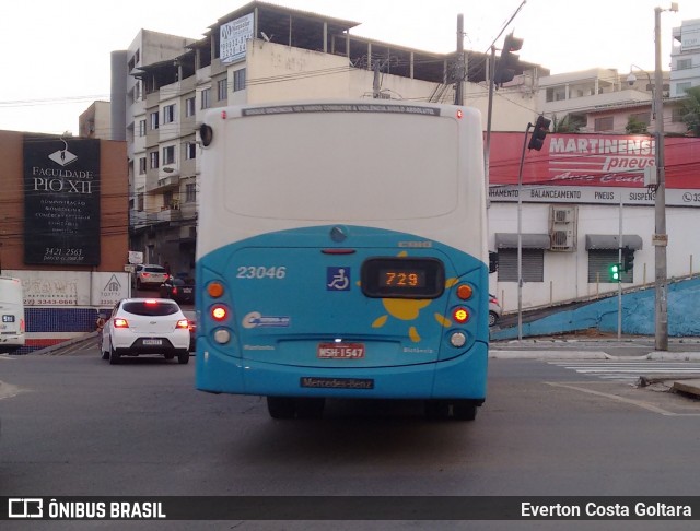 Viação Grande Vitória 23046 na cidade de Cariacica, Espírito Santo, Brasil, por Everton Costa Goltara. ID da foto: 8686495.