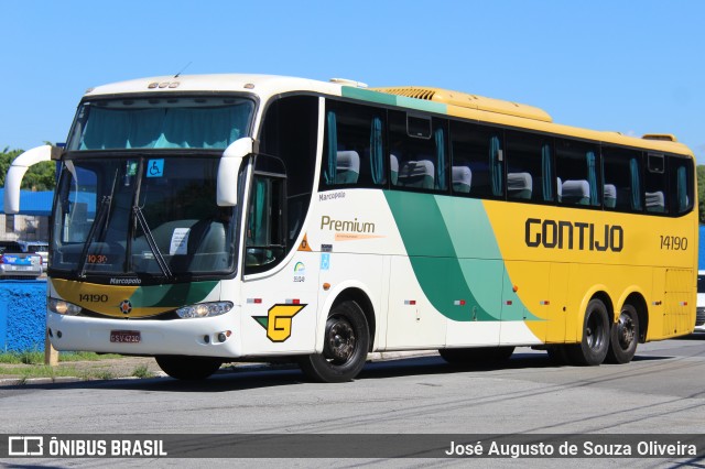 Empresa Gontijo de Transportes 14190 na cidade de São Paulo, São Paulo, Brasil, por José Augusto de Souza Oliveira. ID da foto: 8688830.