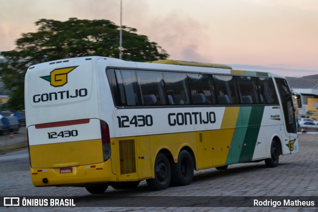Empresa Gontijo de Transportes 12430 na cidade de João Monlevade, Minas Gerais, Brasil, por Rodrigo Matheus. Número da foto: #8688631.