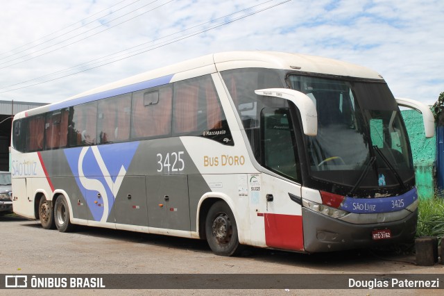 Viação São Luiz 3425 na cidade de Brasília, Distrito Federal, Brasil, por Douglas Paternezi. ID da foto: 8688419.