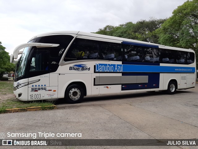 VIDA - Viação Danúbio Azul 18003 na cidade de São Paulo, São Paulo, Brasil, por JULIO SILVA. Número da foto: #8687709.
