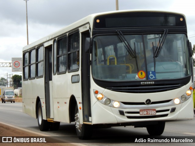 Ônibus Particulares 7680 na cidade de Belo Horizonte, Minas Gerais, Brasil, por Adão Raimundo Marcelino. Número da foto: #8689770.