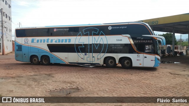Emtram 5340 na cidade de Barra da Estiva, Bahia, Brasil, por Flávio  Santos. Número da foto: #8692712.