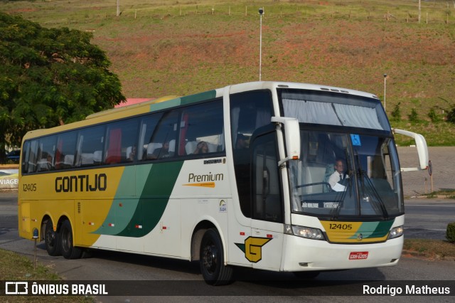 Empresa Gontijo de Transportes 12405 na cidade de João Monlevade, Minas Gerais, Brasil, por Rodrigo Matheus. ID da foto: 8690635.