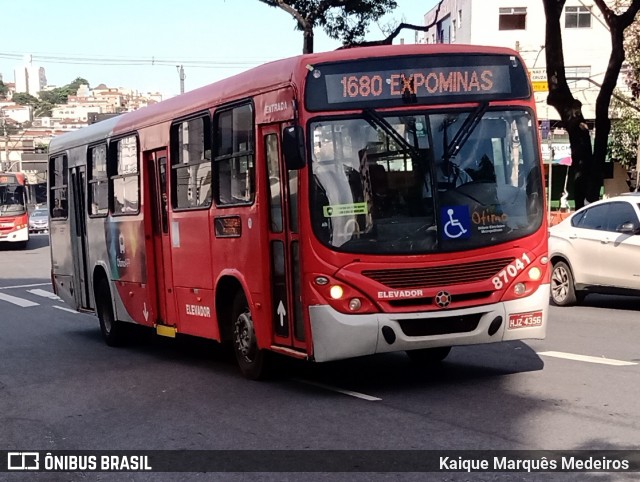 Transmoreira 87041 na cidade de Belo Horizonte, Minas Gerais, Brasil, por Kaique Marquês Medeiros . ID da foto: 8690622.