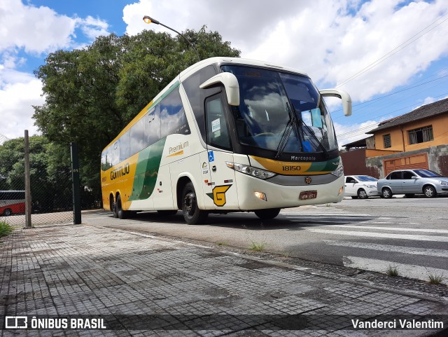 Empresa Gontijo de Transportes 18150 na cidade de São Paulo, São Paulo, Brasil, por Vanderci Valentim. Número da foto: #8692156.