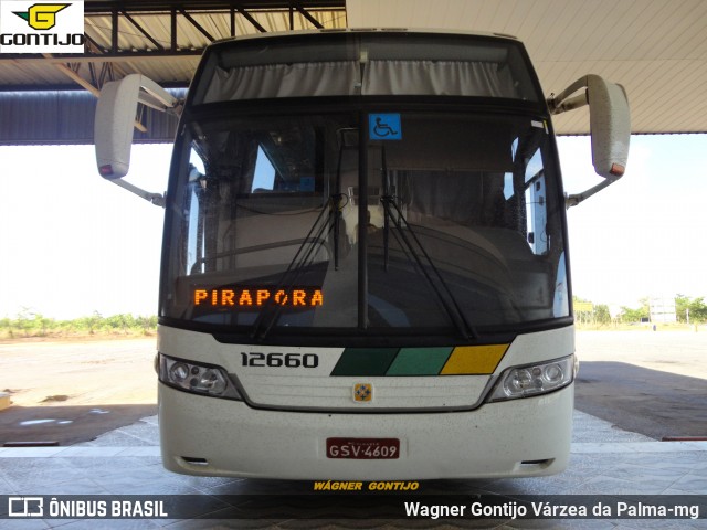 Empresa Gontijo de Transportes 12660 na cidade de Corinto, Minas Gerais, Brasil, por Wagner Gontijo Várzea da Palma-mg. ID da foto: 8691109.