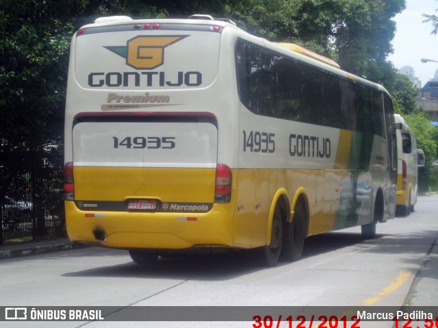 Empresa Gontijo de Transportes 14935 na cidade de São Paulo, São Paulo, Brasil, por Marcus Padilha. ID da foto: 8692436.