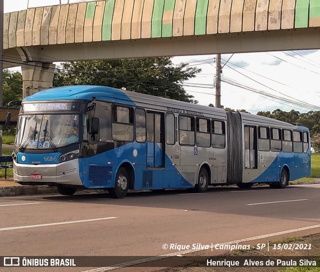 VB Transportes e Turismo 1434 na cidade de Campinas, São Paulo, Brasil, por Henrique Alves de Paula Silva. Número da foto: #8691495.