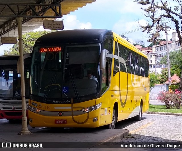 Brisa Ônibus 9110 na cidade de Valença, Rio de Janeiro, Brasil, por Vanderson de Oliveira Duque. Número da foto: #8690381.