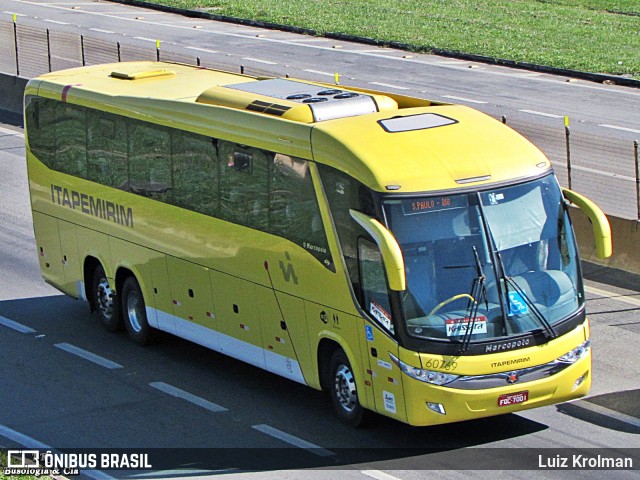 Viação Itapemirim 60769 na cidade de Aparecida, São Paulo, Brasil, por Luiz Krolman. Número da foto: #8692144.