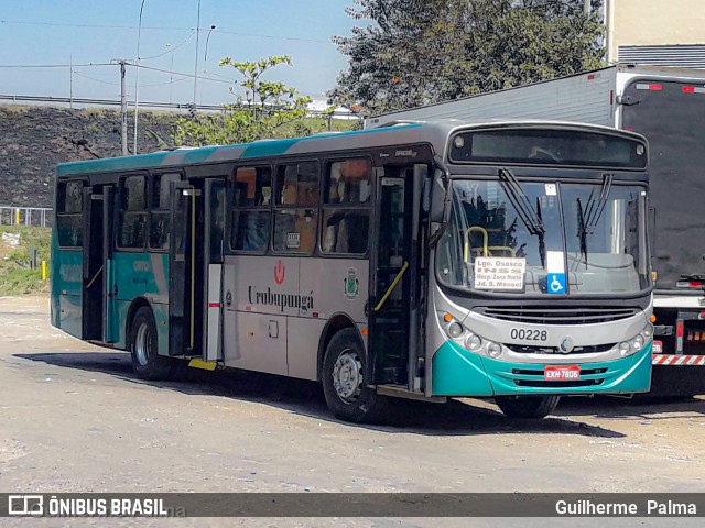 Auto Viação Urubupungá 00228 na cidade de Osasco, São Paulo, Brasil, por Guilherme  Palma. ID da foto: 8691690.