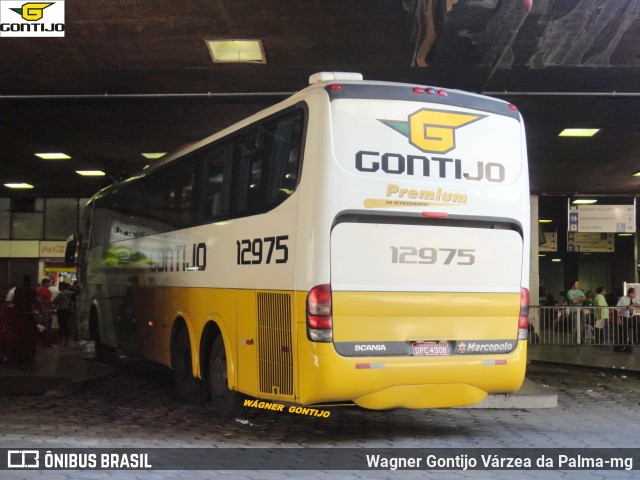 Empresa Gontijo de Transportes 12975 na cidade de Belo Horizonte, Minas Gerais, Brasil, por Wagner Gontijo Várzea da Palma-mg. ID da foto: 8691127.