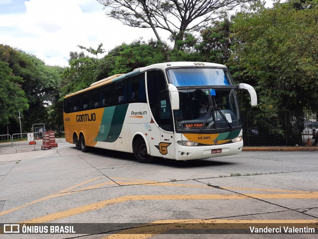 Empresa Gontijo de Transportes 14385 na cidade de São Paulo, São Paulo, Brasil, por Vanderci Valentim. ID da foto: 8692255.