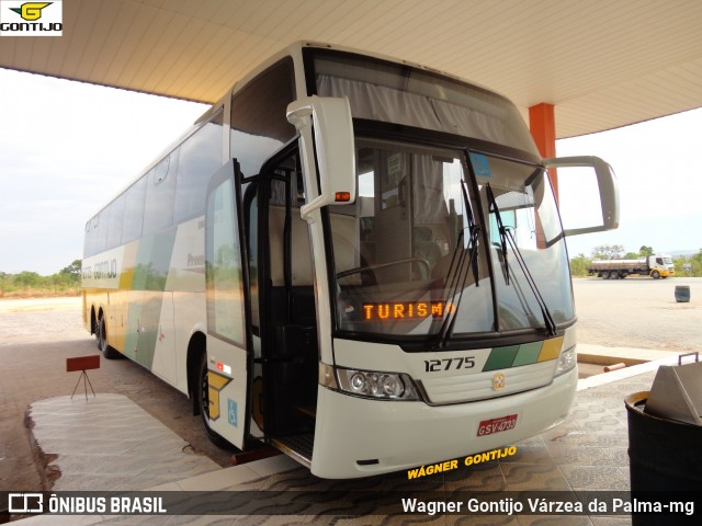 Empresa Gontijo de Transportes 12775 na cidade de Corinto, Minas Gerais, Brasil, por Wagner Gontijo Várzea da Palma-mg. Número da foto: #8691102.