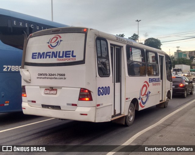 Emanuel Transportes 6300 na cidade de Cariacica, Espírito Santo, Brasil, por Everton Costa Goltara. ID da foto: 8690681.