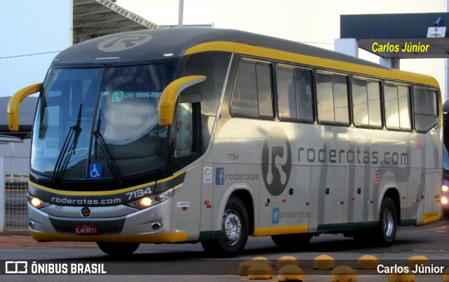 RodeRotas - Rotas de Viação do Triângulo 7134 na cidade de Goiânia, Goiás, Brasil, por Carlos Júnior. Número da foto: #8620012.