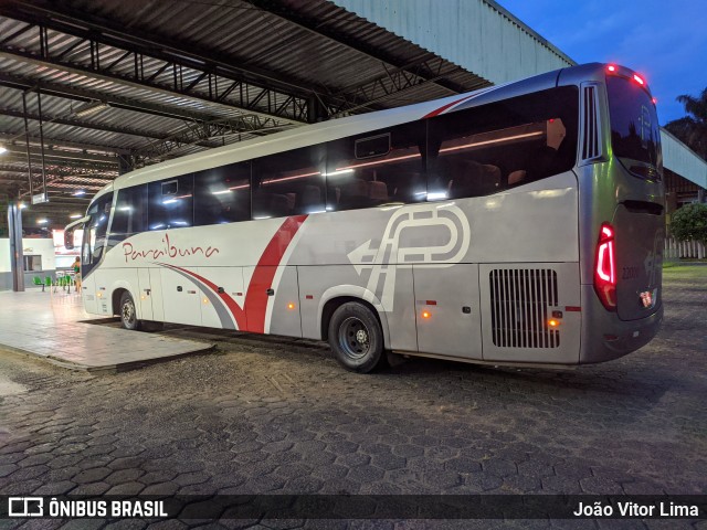 Paraibuna Transportes 22000 na cidade de Leopoldina, Minas Gerais, Brasil, por João Vitor Lima. ID da foto: 8621431.