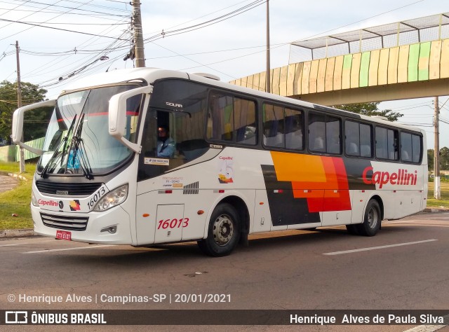 Transportes Capellini 16013 na cidade de Campinas, São Paulo, Brasil, por Henrique Alves de Paula Silva. Número da foto: #8620553.