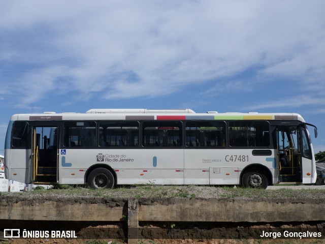 Viação Redentor C47481 na cidade de Rio de Janeiro, Rio de Janeiro, Brasil, por Jorge Gonçalves. ID da foto: 8620398.