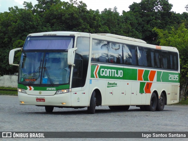 Empresa Gontijo de Transportes 21135 na cidade de Eunápolis, Bahia, Brasil, por Iago Santos Santana. ID da foto: 8621420.