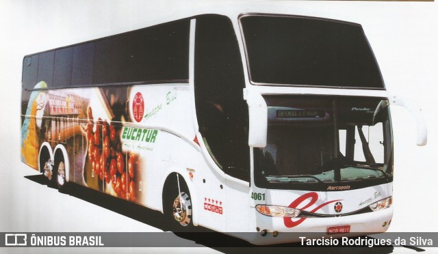 Eucatur - Empresa União Cascavel de Transportes e Turismo 4061 na cidade de Cascavel, Paraná, Brasil, por Tarcisio Rodrigues da Silva. Número da foto: #8620232.