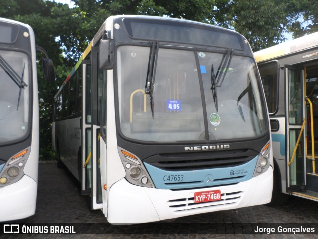 Viação Redentor C47653 na cidade de Rio de Janeiro, Rio de Janeiro, Brasil, por Jorge Gonçalves. Número da foto: #8620449.