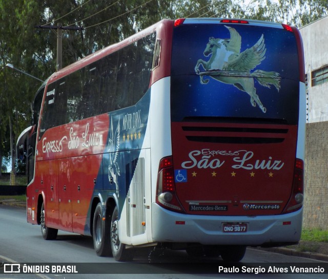 Expresso São Luiz 7770 na cidade de Cuiabá, Mato Grosso, Brasil, por Paulo Sergio Alves Venancio. Número da foto: #8620663.