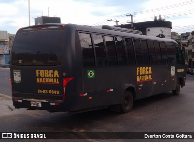 Força Nacional de Segurança Pública FN-03-0649 na cidade de Cariacica, Espírito Santo, Brasil, por Everton Costa Goltara. Número da foto: #8620010.