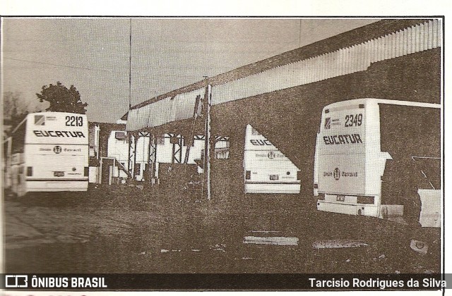 Eucatur - Empresa União Cascavel de Transportes e Turismo 2349 na cidade de Criciúma, Santa Catarina, Brasil, por Tarcisio Rodrigues da Silva. Número da foto: #8620255.
