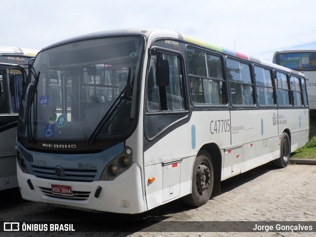 Viação Redentor C47705 na cidade de Rio de Janeiro, Rio de Janeiro, Brasil, por Jorge Gonçalves. ID da foto: 8620295.