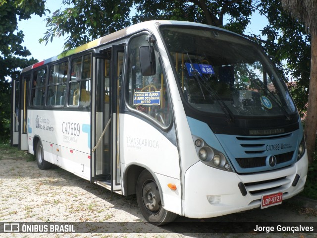 Viação Redentor C47689 na cidade de Rio de Janeiro, Rio de Janeiro, Brasil, por Jorge Gonçalves. ID da foto: 8620329.