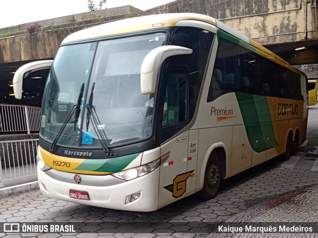 Empresa Gontijo de Transportes 19270 na cidade de Belo Horizonte, Minas Gerais, Brasil, por Kaique Marquês Medeiros . Número da foto: #8620248.